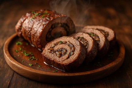 Рулет из говядины с грибами: кулинарный праздник на вашем столе