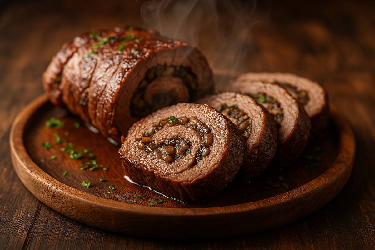 Рулет из говядины с грибами: кулинарный праздник на вашем столе