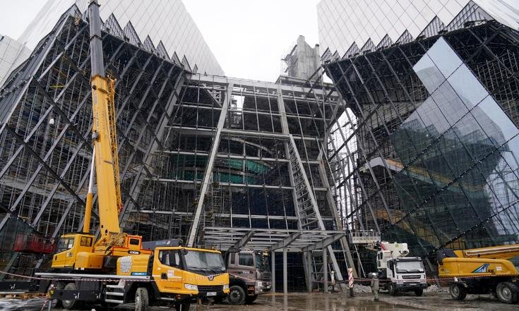 Строительная готовность Сибирского культурного кластера приближается к 75% Строительная готовность Сибирского культурного кластера приближается к 75%