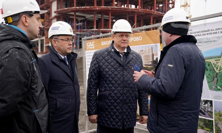 Строительная готовность Сибирского культурного кластера приближается к 75% Строительная готовность Сибирского культурного кластера приближается к 75%