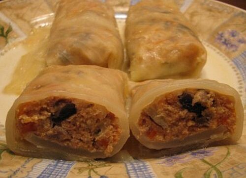 Необычные голубцы: как красная рыба и шампиньоны создают уникальный вкус