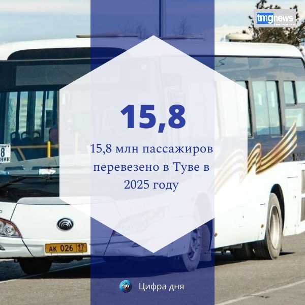 В ходе отчета о деятельности правительства за 2025 год Глава Тувы Владислав Ховалыг привел данные о работе общественного транспорта республики