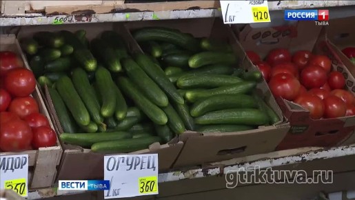 Что почём. В Туве почти на 30 процентов подорожали огурцы и помидоры