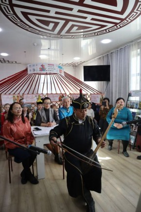 В Кызыле прошел межрегиональный телемост с Калмыкией и Бурятией