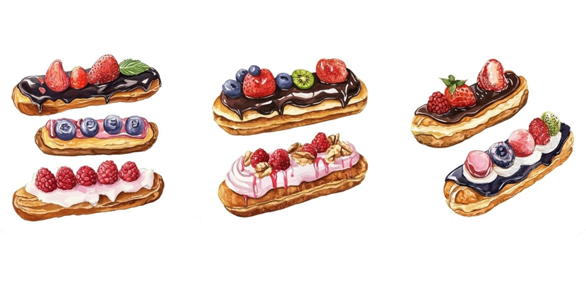 Эволюция эклеров: от князя до кухни