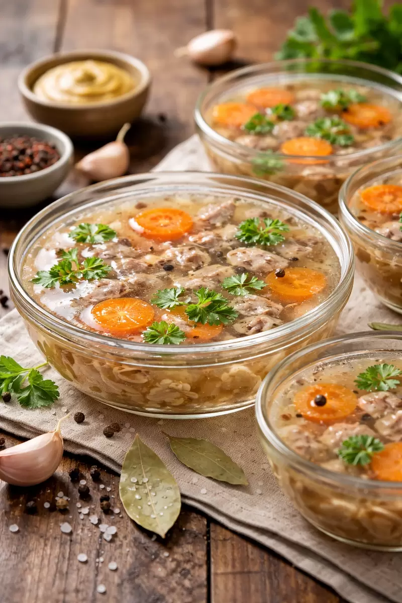 Почему холодец мутный и как добиться прозрачности с первого раза