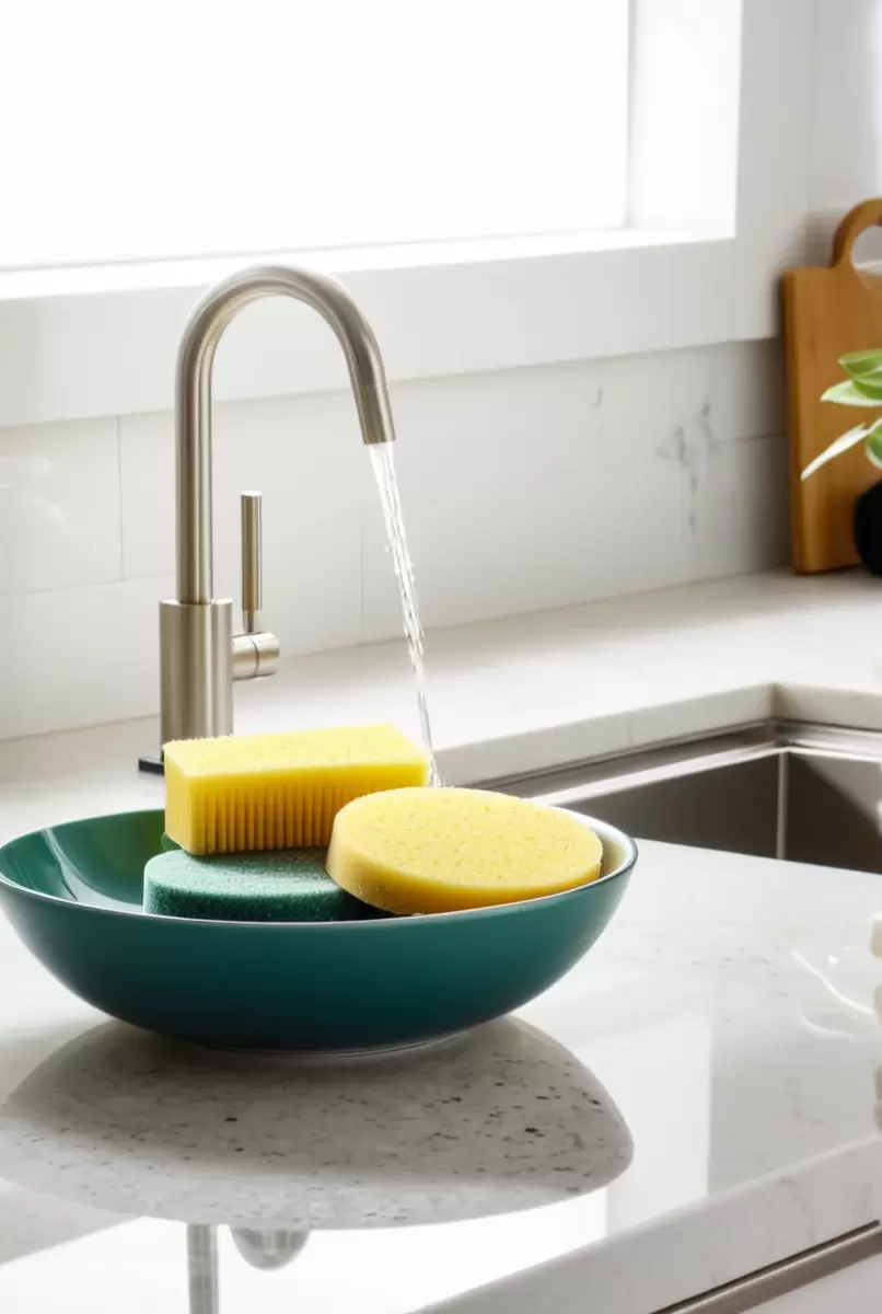 Кухонные губки: разнообразие и выбор