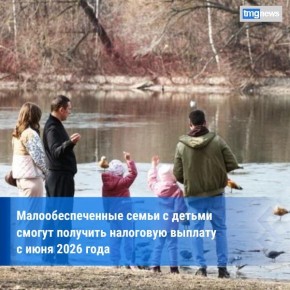 Российские семьи с июня смогут получать деньги по новой налоговой выплате