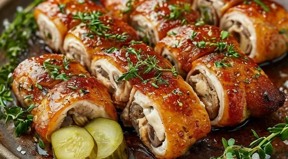 Мясные рулетики с грибами и сыром: как поразить гостей на ужине