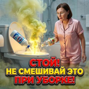 Опасные сочетания бытовой химии, которые могут привести к ожогам и отравлениям