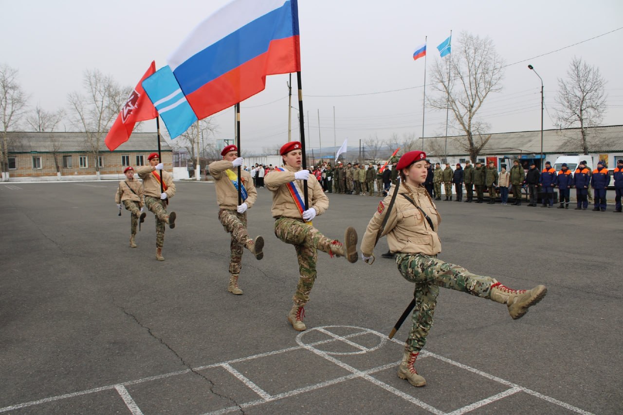 Ветераны СВО выступили наставниками и судьями на муниципальном этапе «Зарницы 2.0» в Кызыле