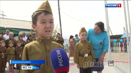 В память о бойце. В Кызыле в детском саду «Страна чудес» семья погибшего участника СВО построила площадку