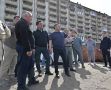 Тываны Баштыы Владислав Ховалыг республиканы найысылалында кидин тлк чоруп турар тудуг болгаш септелге ажылдарыны амгы еде чорудуун хынаан