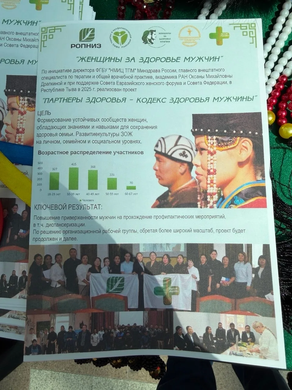 Делегация из Тувы приняла участие в форуме «Здоровье нации – основа процветания России» в Москве Делегация из Тувы приняла участие в форуме «Здоровье нации – основа процветания России» в Москве