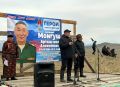 Сержант Артыш-оол Монгушту чырык адынга тураскааткан аът чарыжы
