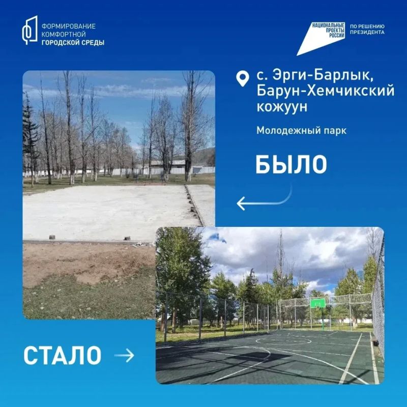 Какие объекты были благоустроены в Туве в 2025 году? Какие объекты были благоустроены в Туве в 2025 году?