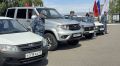 УФСИН Тувы передало автомобили для бывших сотрудников в зону СВО