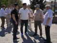 Владислав Ховалыг: Сразу по прилете из Санкт-Петербурга проверил, как идет благоустройство на ключевых площадках Кызыла
