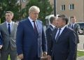 В ходе своего рабочего визита в Туву Полномочный представитель Президента Российской Федерации в Сибирском федеральном округе Анатолий Серышев провел рабочую встречу с Главой республики Владиславом Ховалыгом