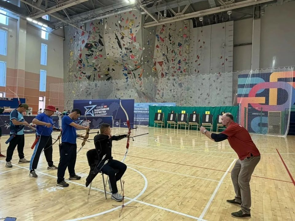 В Красноярске 10 июня торжественно открыли соревнования «Кубок Защитников Отечества» для ветеранов специальной военной операции из регионов Сибирского федерального округа В Красноярске 10 июня торжественно открыли соревнования «Кубок Защитников Отечества» для ветеранов специальной военной операции из регионов Сибирского федерального округа