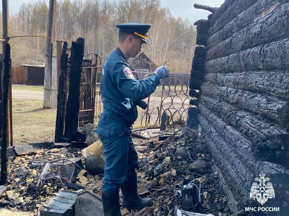 Причина пожара в селе Черби Тувы – ветхая проводка Причина пожара в селе Черби Тувы – ветхая проводка