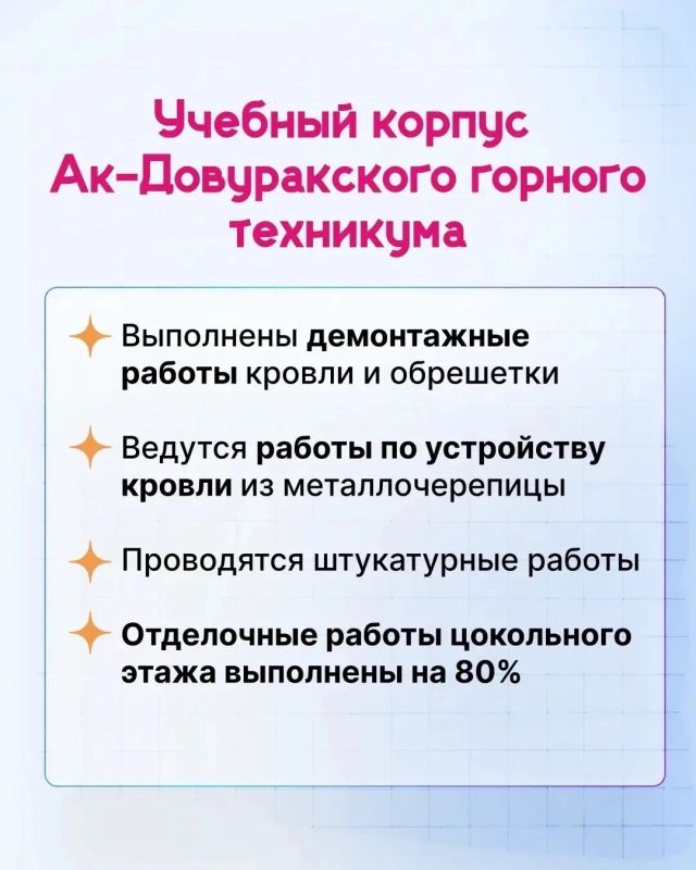 В Туве продолжается модернизация образовательных учреждений В Туве продолжается модернизация образовательных учреждений