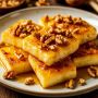 Гриль-сыр с медом и грецкими орехами