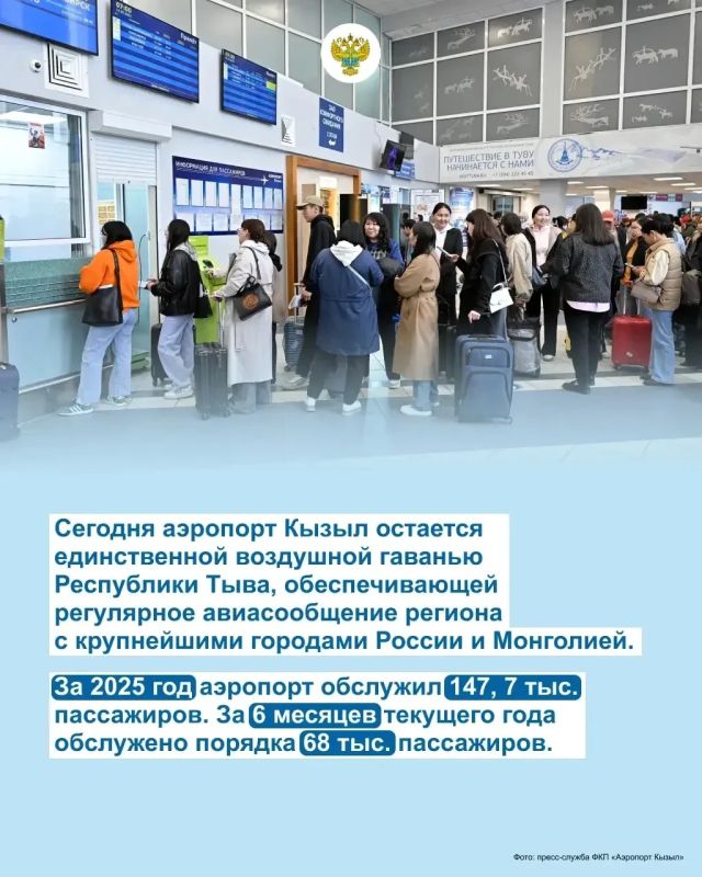 Сегодня расскажем о подведомственном Росавиации предприятии ФКП «Аэропорт Кызыл» Сегодня расскажем о подведомственном Росавиации предприятии ФКП «Аэропорт Кызыл»