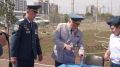 В Кызыле заложили капсулу времени в честь столетия пожарной службы