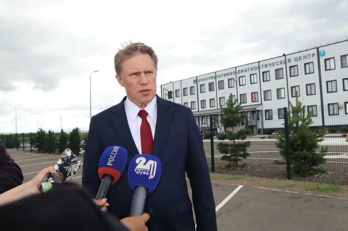 В Туве в составе делегации Правительства Российской Федерации побывал министр здравоохранения страны Михаил Мурашко В Туве в составе делегации Правительства Российской Федерации побывал министр здравоохранения страны Михаил Мурашко