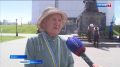 Хндлг гбеге мгейиг. Республика хннде Тыва Арат республиканы ндезилекчизи Буян-Бадыргы Могушту тураскаалынга чечектер салыр езулал болган