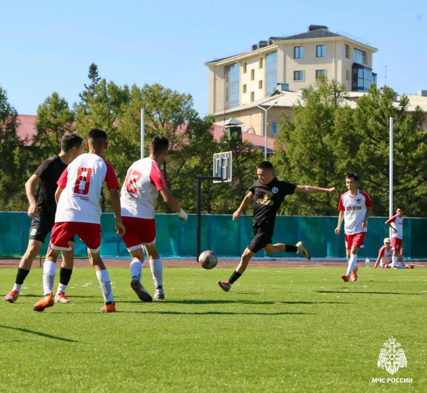 Сборная МЧС Тувы — победитель регионального этапа Чемпионата России по футболу 2026 Сборная МЧС Тувы — победитель регионального этапа Чемпионата России по футболу 2026