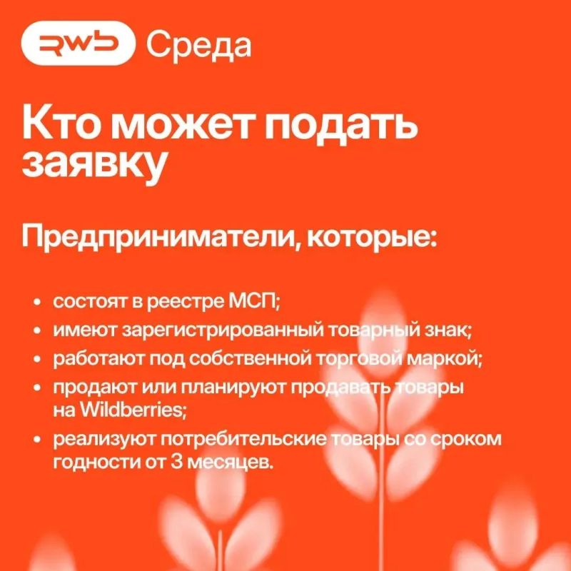 Приглашаем предпринимателей присоединиться к программе «Платформа роста» от RWB Приглашаем предпринимателей присоединиться к программе «Платформа роста» от RWB