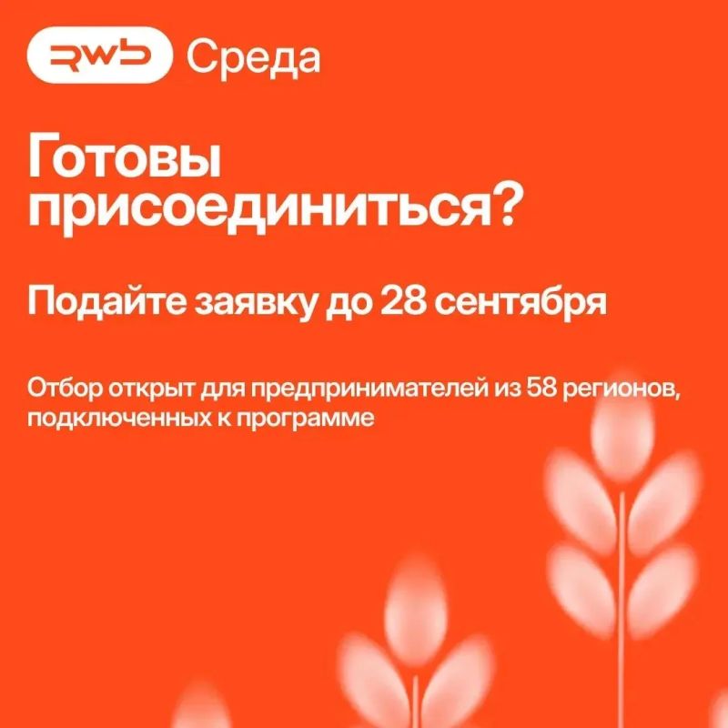 Приглашаем предпринимателей присоединиться к программе «Платформа роста» от RWB Приглашаем предпринимателей присоединиться к программе «Платформа роста» от RWB