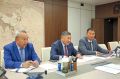 Глава Республики Тыва Владислав Ховалыг в ходе рабочего визита в Москву провел встречу с руководителем Федерального агентства воздушного транспорта (Росавиации) Дмитрием Ядровым
