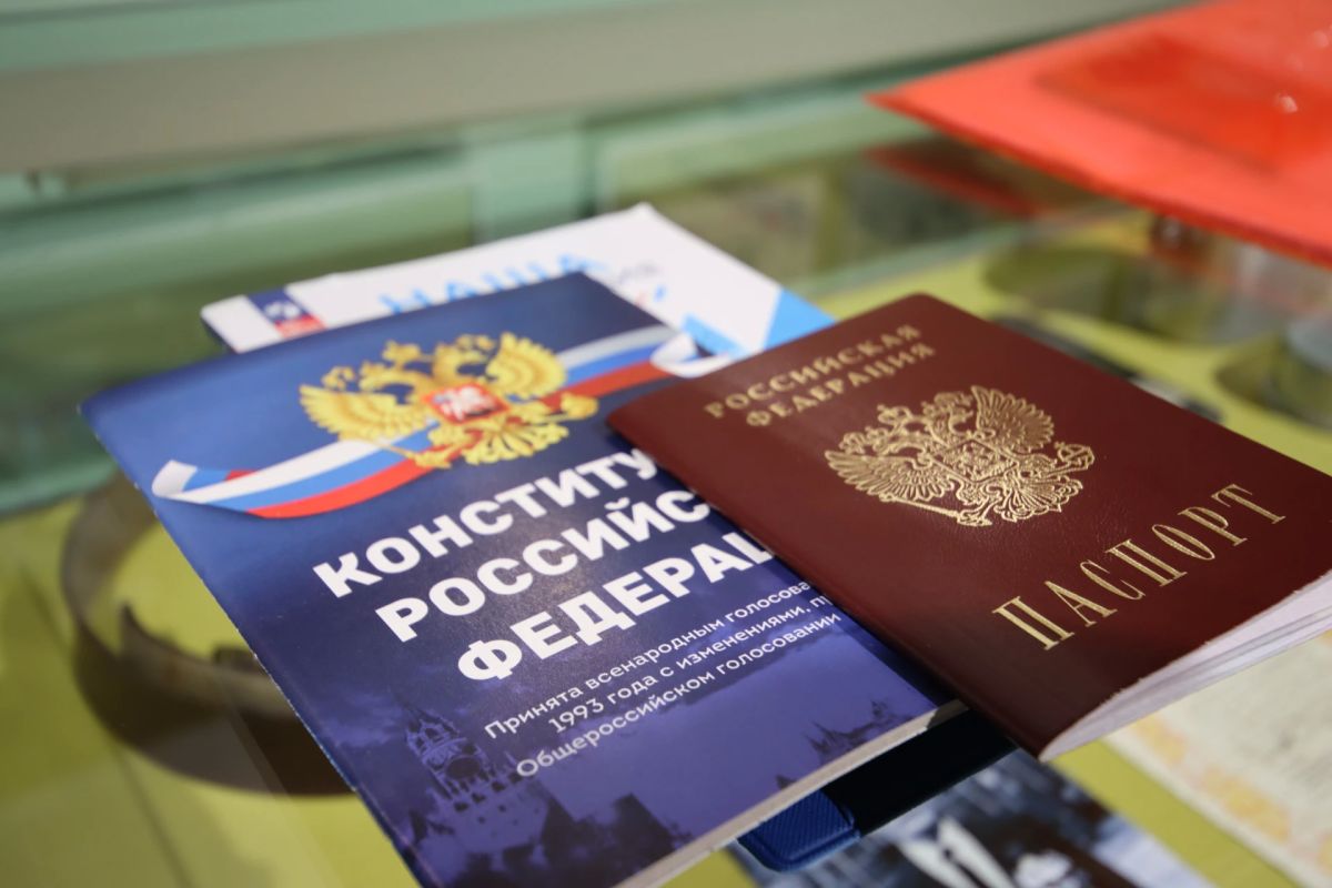 В Туве военнослужащий принес Присягу гражданина Российской Федерации