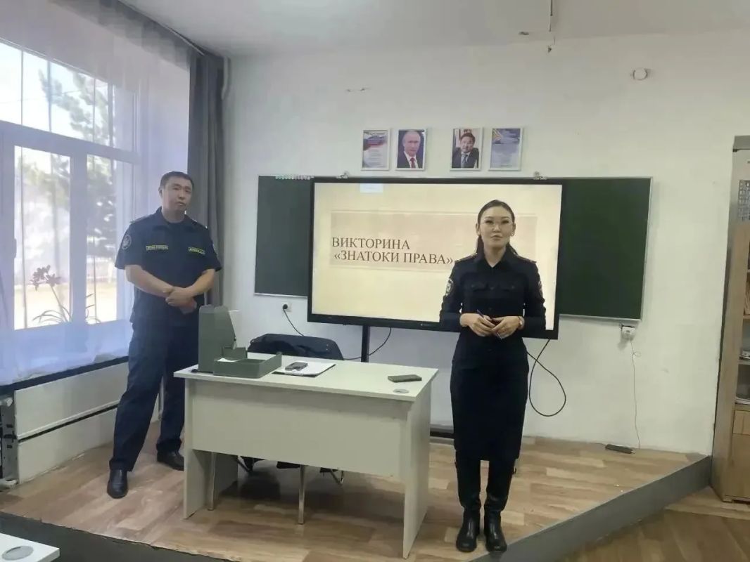 Инспекторы ПДН провели «Неделю правовых знаний» в школах республики Инспекторы ПДН провели «Неделю правовых знаний» в школах республики